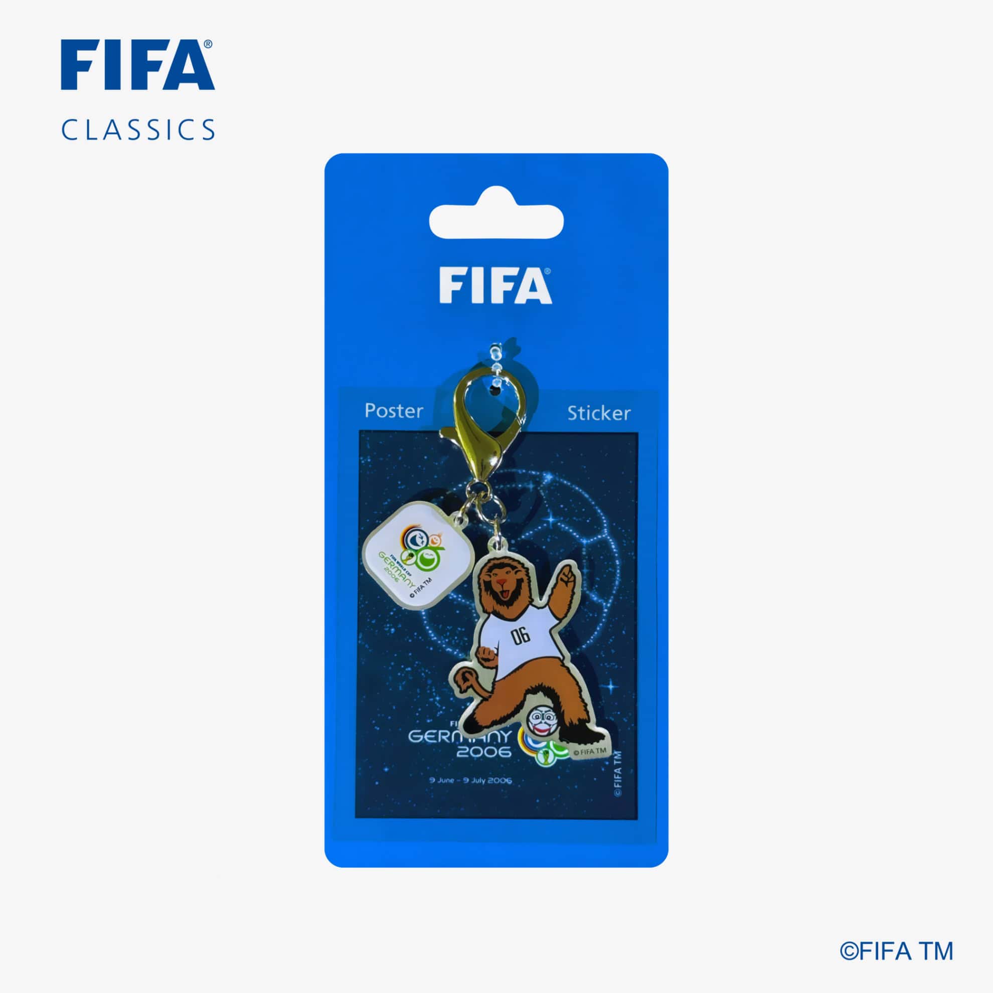 Picture of Germany 2006 - Mascot keychain with Poster Sticker